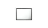 35" Weathered Black Dresser Mirror - Homeroots - Flyclothing LLC