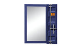 32" Blue Finish Dresser Mirror - Homeroots - Flyclothing LLC