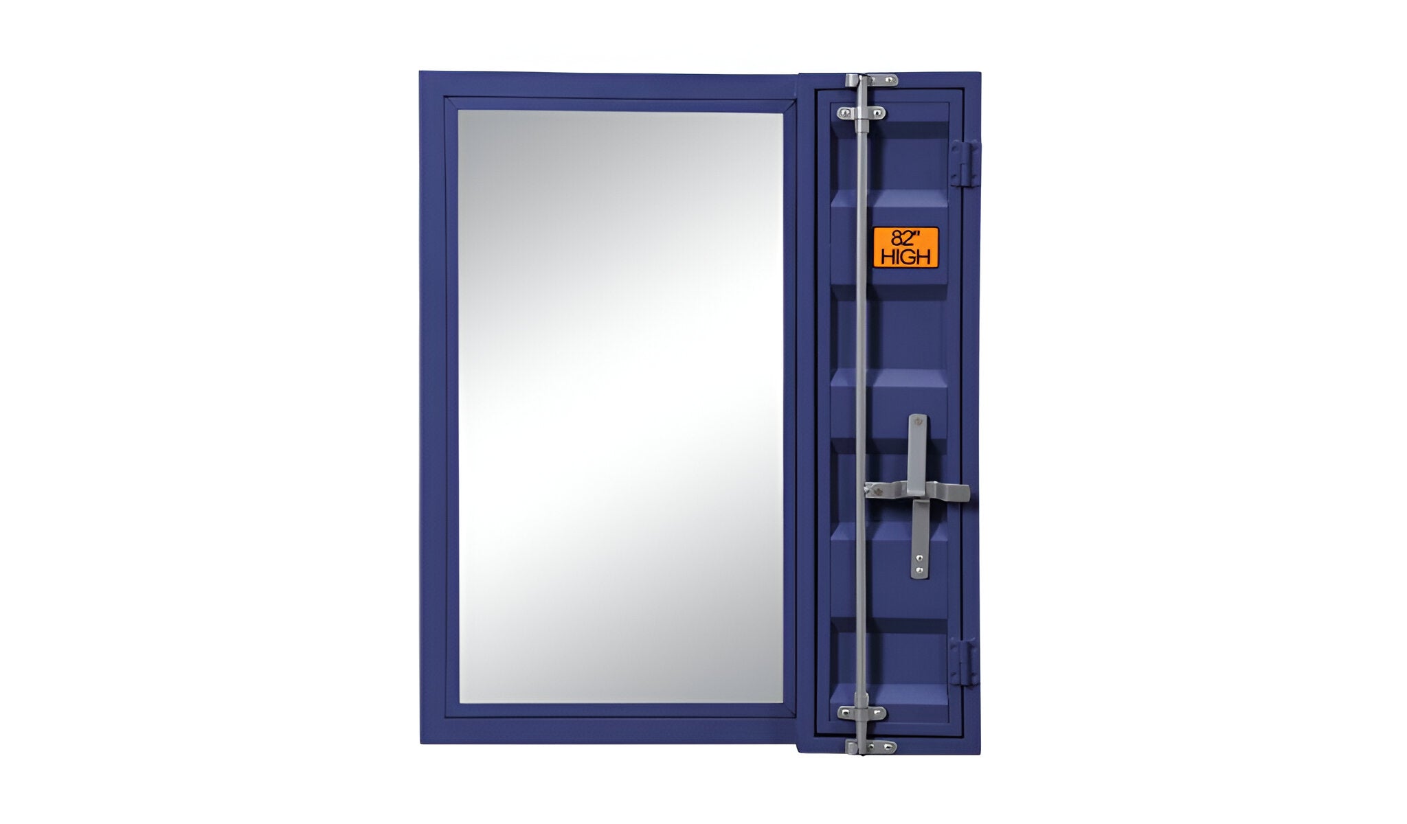 32" Blue Finish Dresser Mirror - Homeroots - Flyclothing LLC