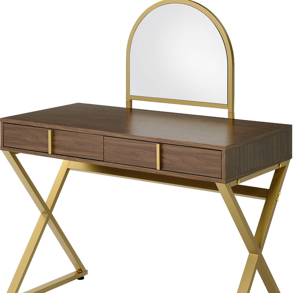 42" Vanity Table with Mirror - Homeroots - Flyclothing LLC