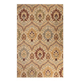 8' X 10' Camel Gray And Rust Floral Stain Resistant Area Rug - Homeroots - Flyclothing LLC
