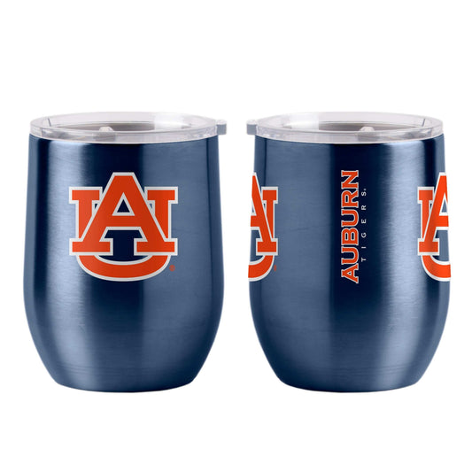 Auburn 16oz Gameday Stainless Curved Beverage - Logo Brands - Flyclothing LLC