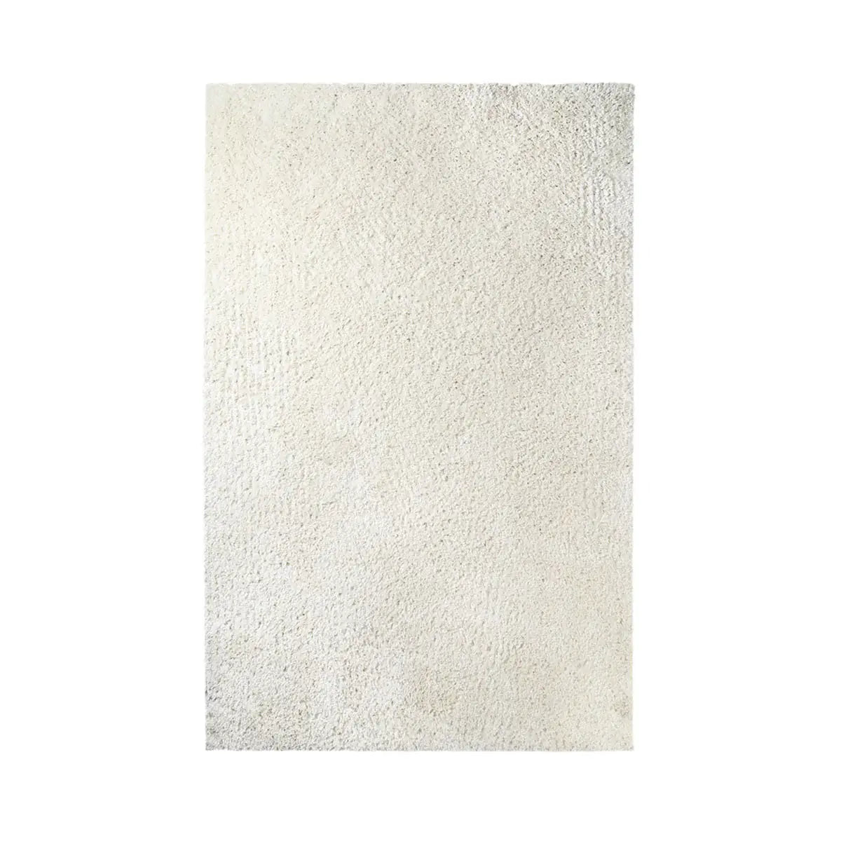 4' X 6' Ivory Shag Stain Resistant Area Rug - Homeroots - Flyclothing LLC