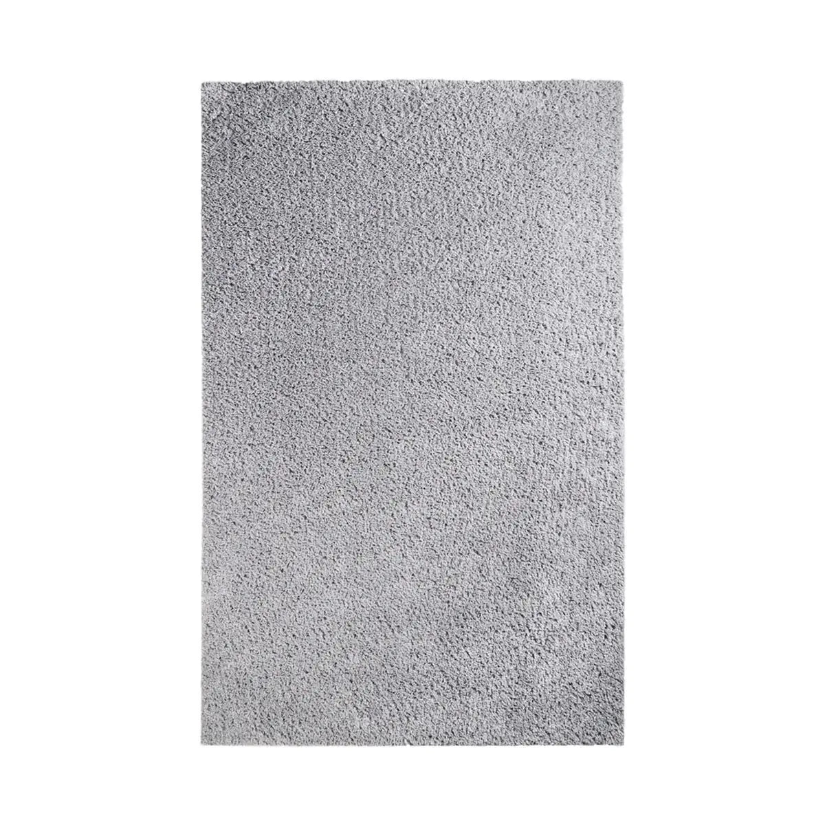 4' X 6' Silver Shag Stain Resistant Area Rug - Homeroots - Flyclothing LLC