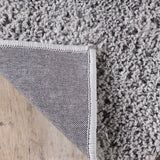 4' X 6' Silver Shag Stain Resistant Area Rug - Homeroots - Flyclothing LLC