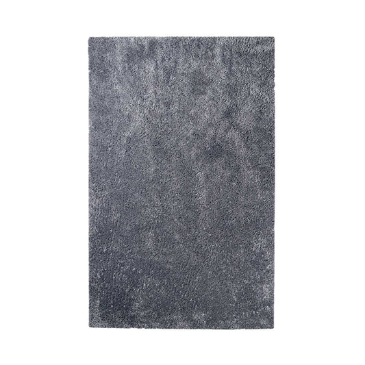 8' X 10' Grey Shag Stain Resistant Area Rug - Homeroots - Flyclothing LLC
