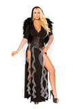 Roma Costume 3pc Midnight Angel - Roma Costume - Flyclothing LLC