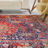 5' X 8' Brown Medallion Stain Resistant Area Rug - Homeroots - Flyclothing LLC