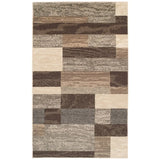 9' X 12' Slate Patchwork Power Loom Stain Resistant Area Rug - Homeroots - Flyclothing LLC