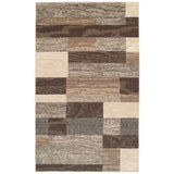 9' X 12' Slate Patchwork Power Loom Stain Resistant Area Rug - Homeroots