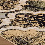 2' X 3' Multi Color Quatrefoil Power Loom Distressed Stain Resistant Area Rug - Homeroots - Flyclothing LLC