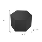 9" Gray Wood End Table - Homeroots - Flyclothing LLC