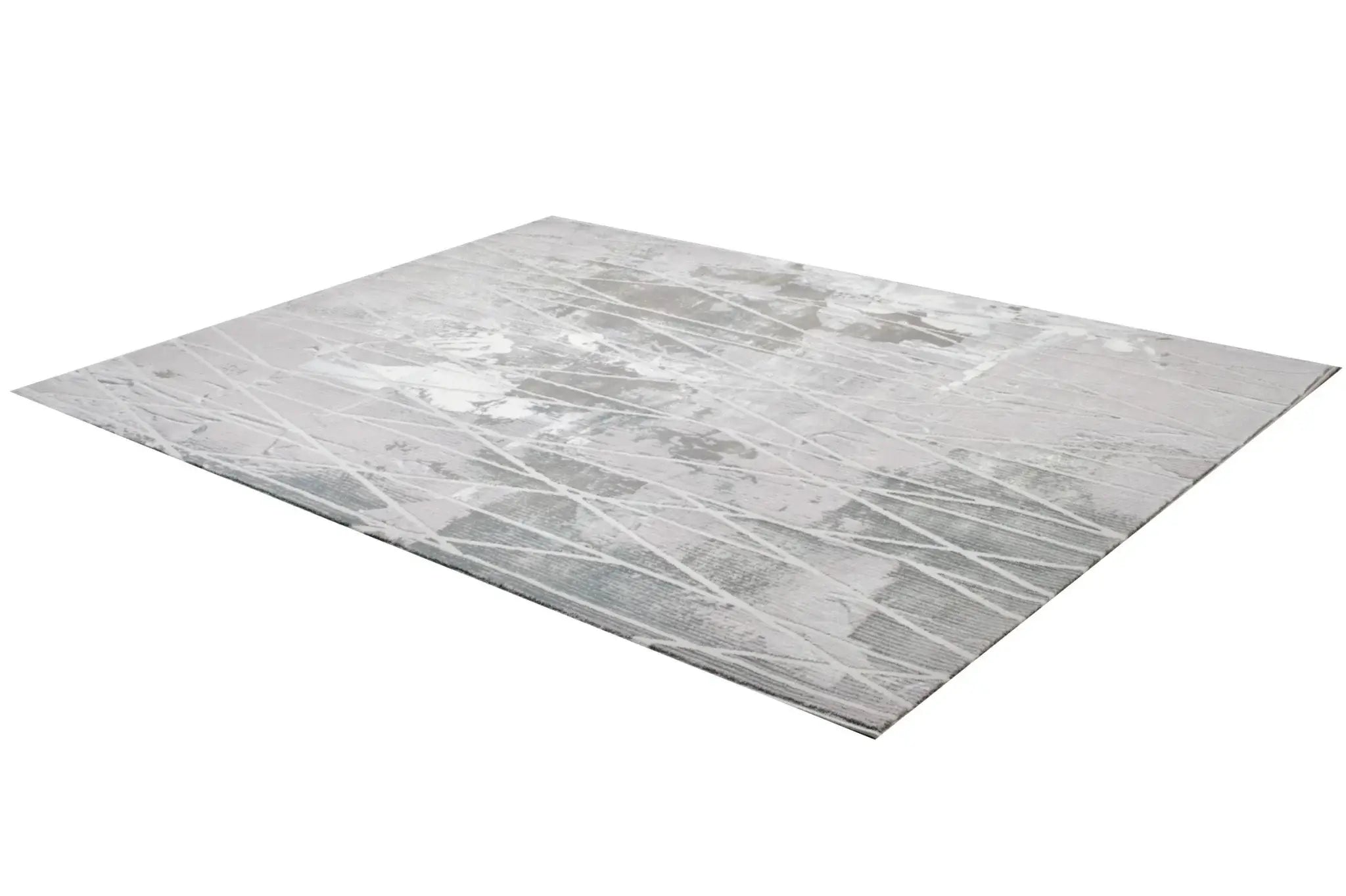 8' X 11' Blue Abstract Stain Resistant Area Rug - Homeroots - Flyclothing LLC