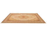 15' Runner Beige and Ivory Oriental Power Loom Runner Rug - Homeroots - Flyclothing LLC