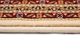 15' Runner Beige and Ivory Oriental Power Loom Runner Rug - Homeroots - Flyclothing LLC