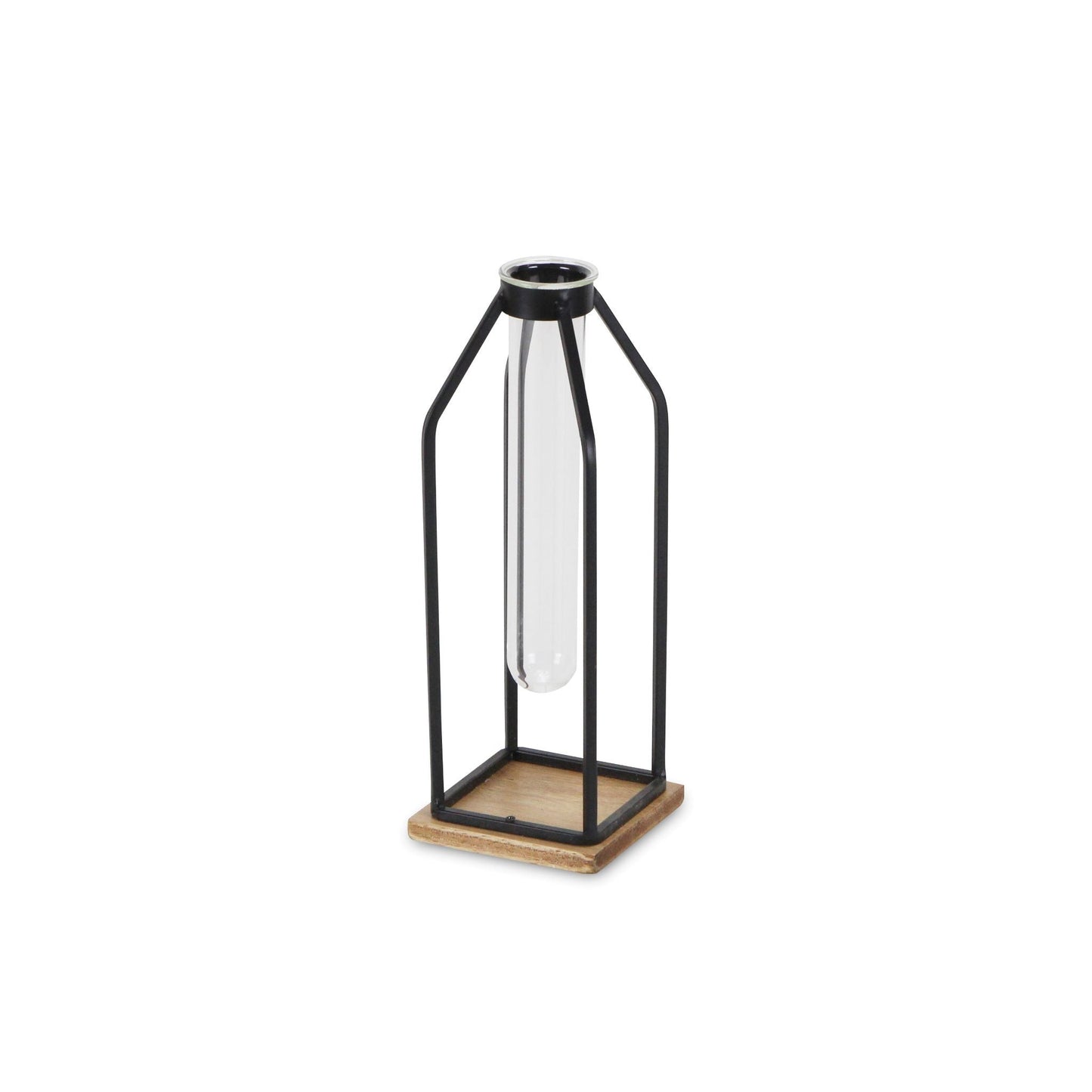 11" Black Glass Sculpture - Homeroots - Flyclothing LLC