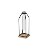 11" Black Glass Sculpture - Homeroots - Flyclothing LLC