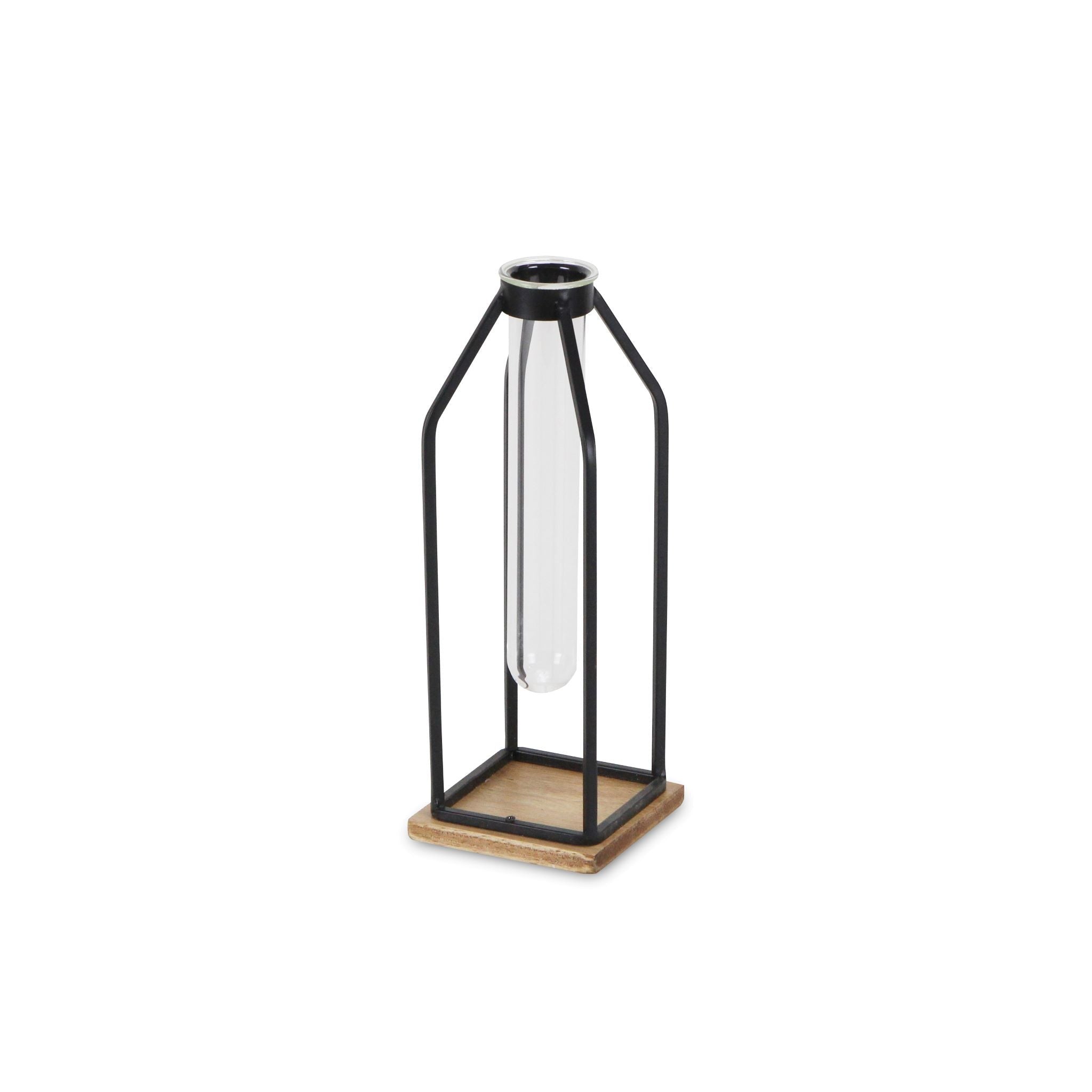 11" Black Glass Sculpture - Homeroots - Flyclothing LLC
