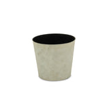 9" Gray Recycled Plastic Indoor Outdoor Round Nursery Pot - Homeroots - Flyclothing LLC