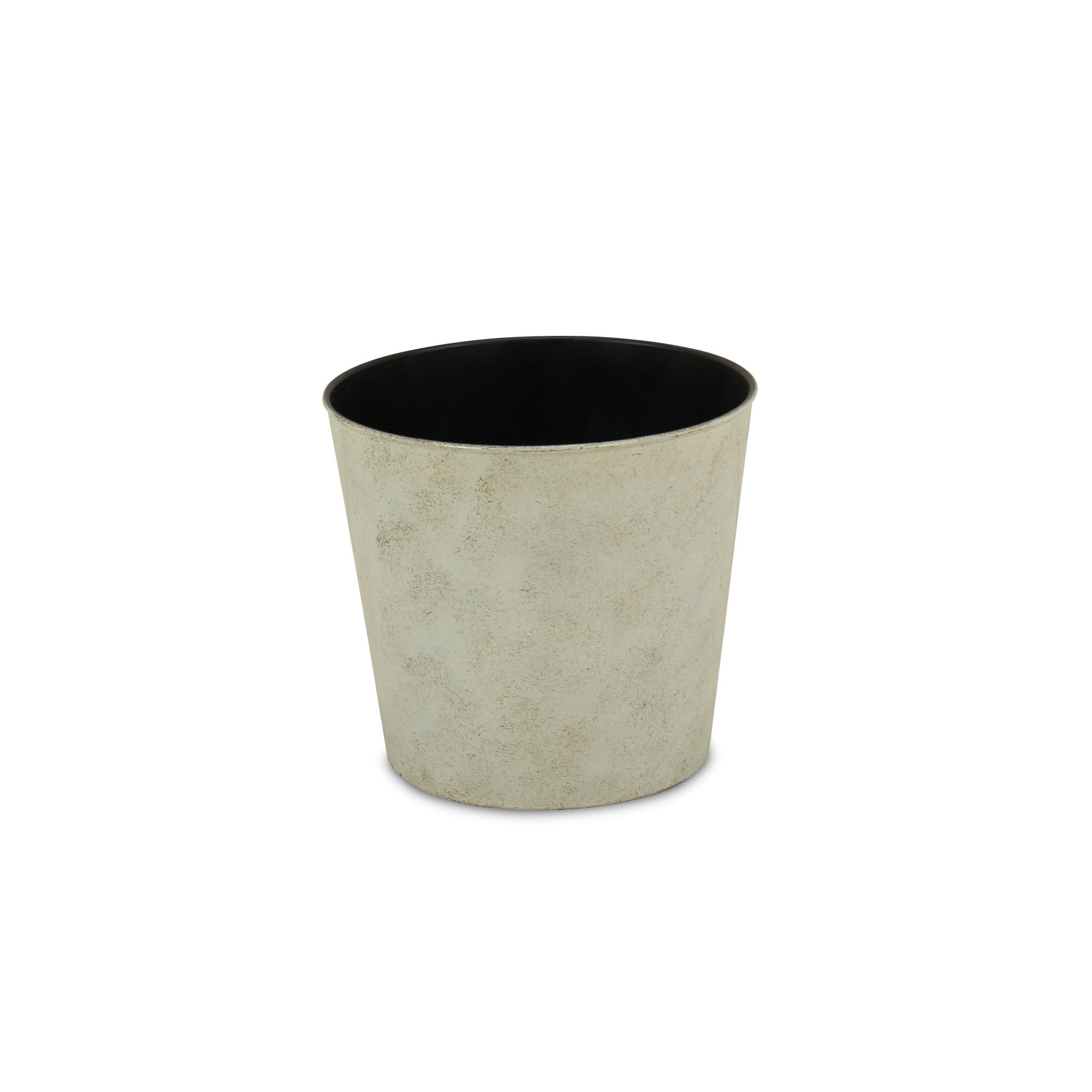 9" Gray Recycled Plastic Indoor Outdoor Round Nursery Pot - Homeroots - Flyclothing LLC
