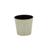 9" Gray Recycled Plastic Indoor Outdoor Round Nursery Pot