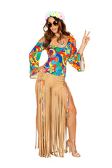 Roma Costume 2pc Hippie Princess Costume 4881 - Roma Costume - Flyclothing LLC