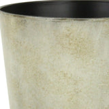 7" Gray Recycled Plastic Indoor Outdoor Round Nursery Pot - Homeroots - Flyclothing LLC