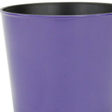 7" Navy Blue Recycled Plastic Indoor Outdoor Round Pot Planter - Homeroots - Flyclothing LLC