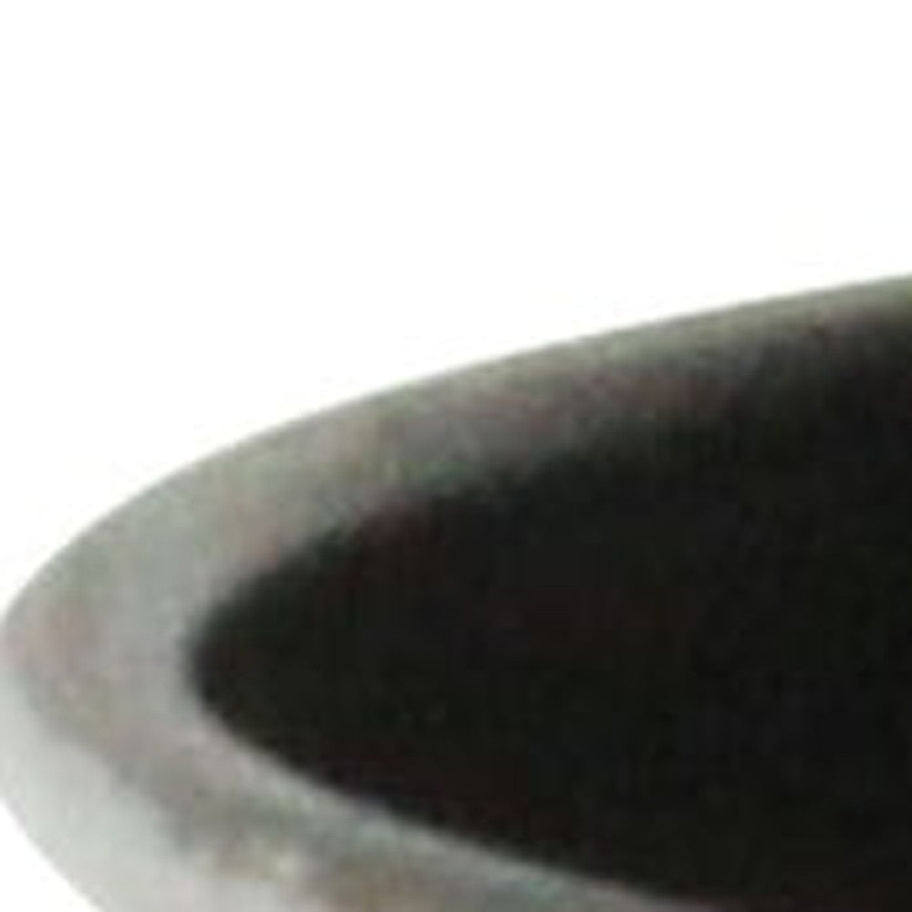 5" Silver Recycled Plastic Indoor Outdoor Round Pot Planter - Homeroots - Flyclothing LLC