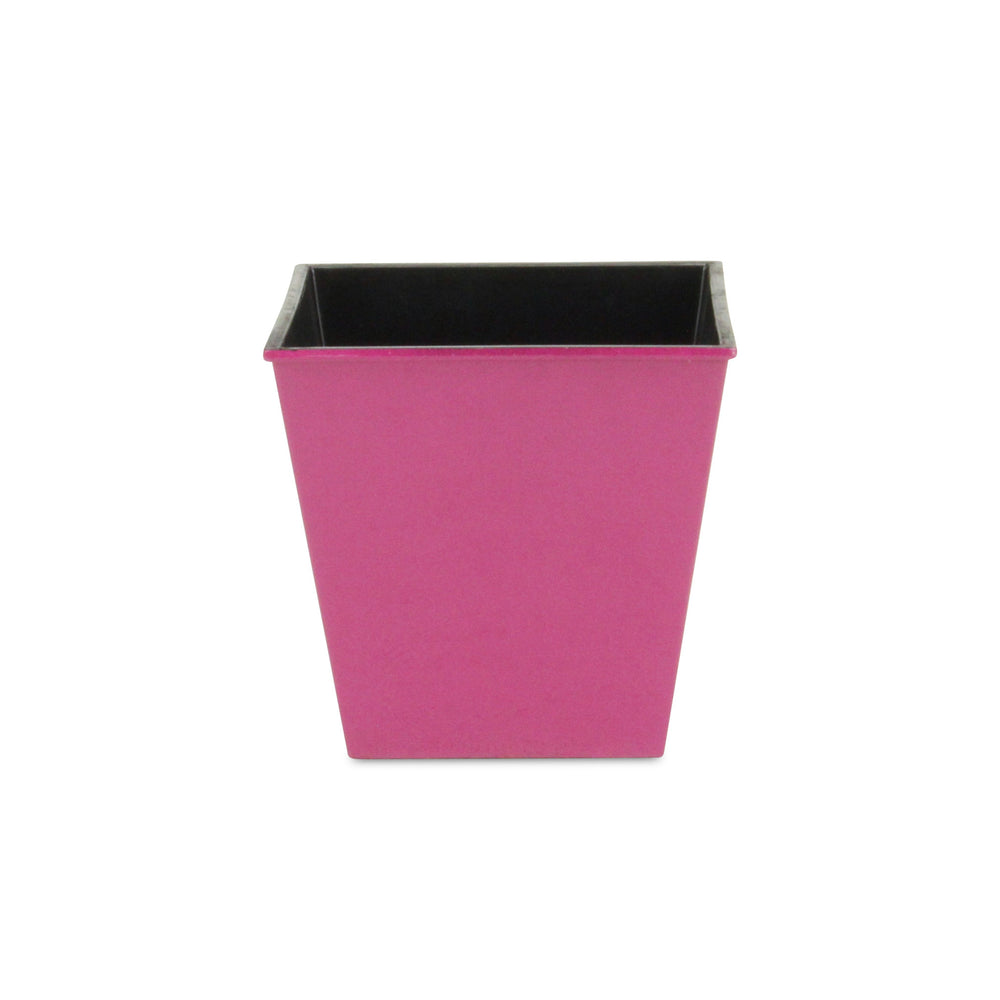 5" Hot Pink Recycled Plastic Indoor Outdoor Rectangular Nursery Pot - Homeroots - Flyclothing LLC