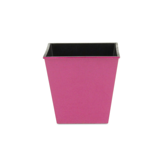 5" Hot Pink Recycled Plastic Indoor Outdoor Rectangular Nursery Pot - Homeroots