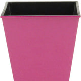 5" Hot Pink Recycled Plastic Indoor Outdoor Rectangular Nursery Pot