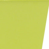 5" Lime Green Recycled Plastic Indoor Outdoor Rectangular Pot Planter - Homeroots - Flyclothing LLC