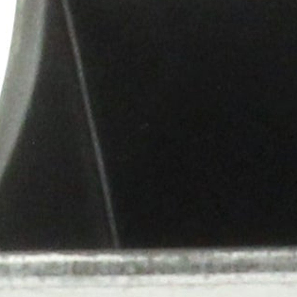 7" Silver Recycled Plastic Indoor Outdoor Rectangular Nursery Pot - Homeroots