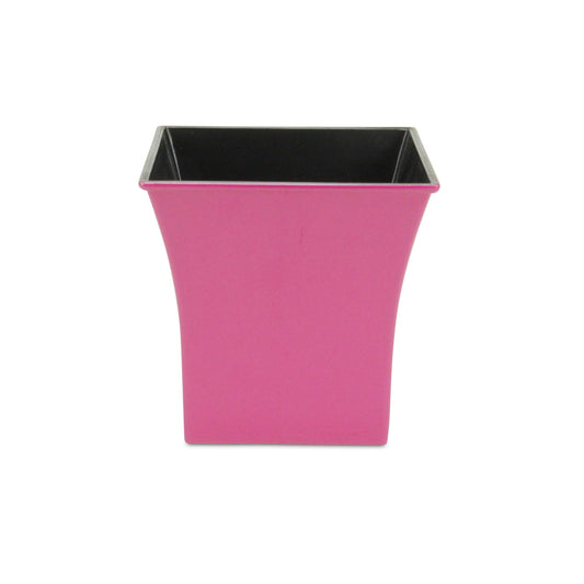 7" Hot Pink Recycled Plastic Indoor Outdoor Novelty Pot Planter