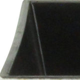 8" Cream Recycled Plastic Indoor Outdoor Rectangular Planter Box - Homeroots