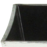 8" Silver Recycled Plastic Indoor Outdoor Rectangular Planter Box - Homeroots - Flyclothing LLC