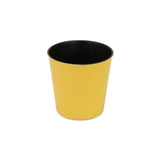 5" Yellow Recycled Plastic Indoor Outdoor Round Nursery Pot - Homeroots - Flyclothing LLC