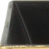 5" Gold Recycled Plastic Indoor Outdoor Square Nursery Pot - Homeroots - Flyclothing LLC