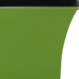 5" Lime Green Recycled Plastic Indoor Outdoor Novelty Nursery Pot