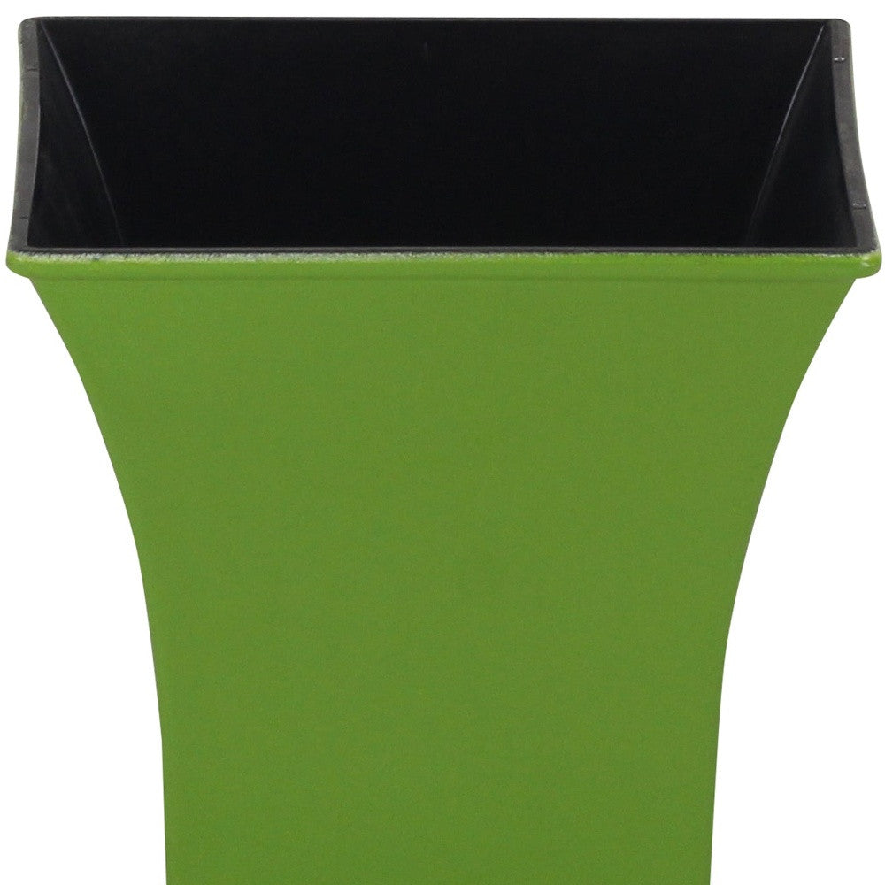 5" Lime Green Recycled Plastic Indoor Outdoor Novelty Nursery Pot - Homeroots - Flyclothing LLC