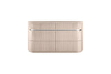 64" Beige Six Drawer Double Dresser - Homeroots - Flyclothing LLC