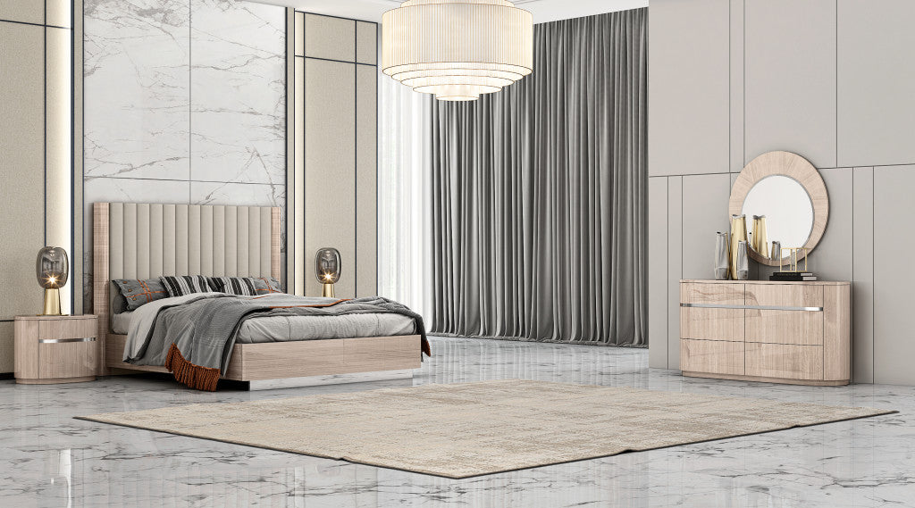 64" Beige Six Drawer Double Dresser - Homeroots - Flyclothing LLC