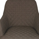 23" Gray Polyester Blend And Natural Solid Color Side Chair - Homeroots - Flyclothing LLC