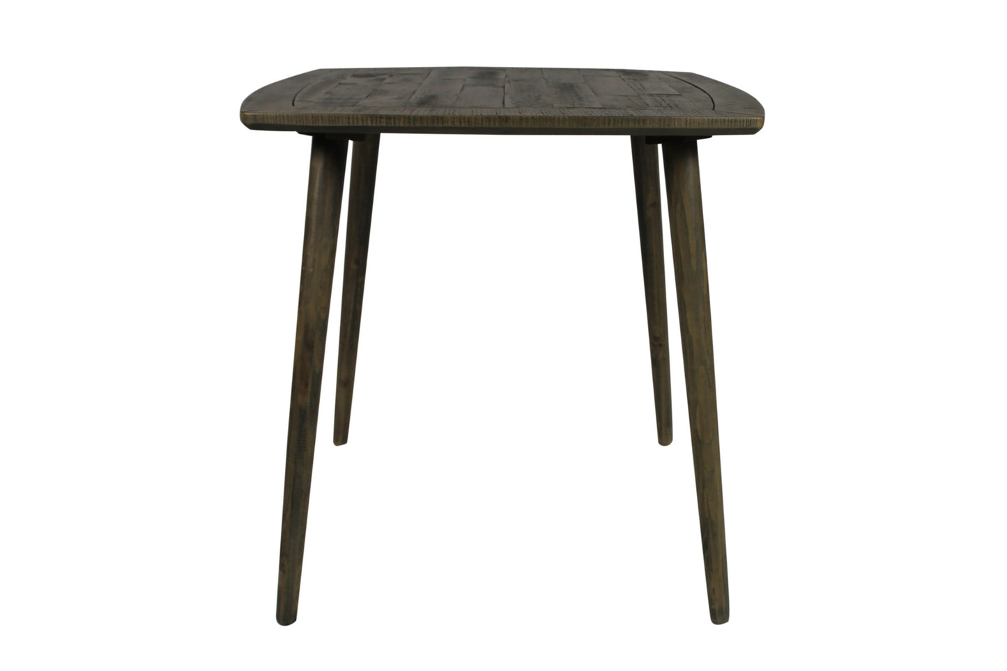 36" Brown Square Solid Wood Dining Table - Homeroots - Flyclothing LLC