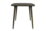 36" Brown Square Solid Wood Dining Table - Homeroots - Flyclothing LLC