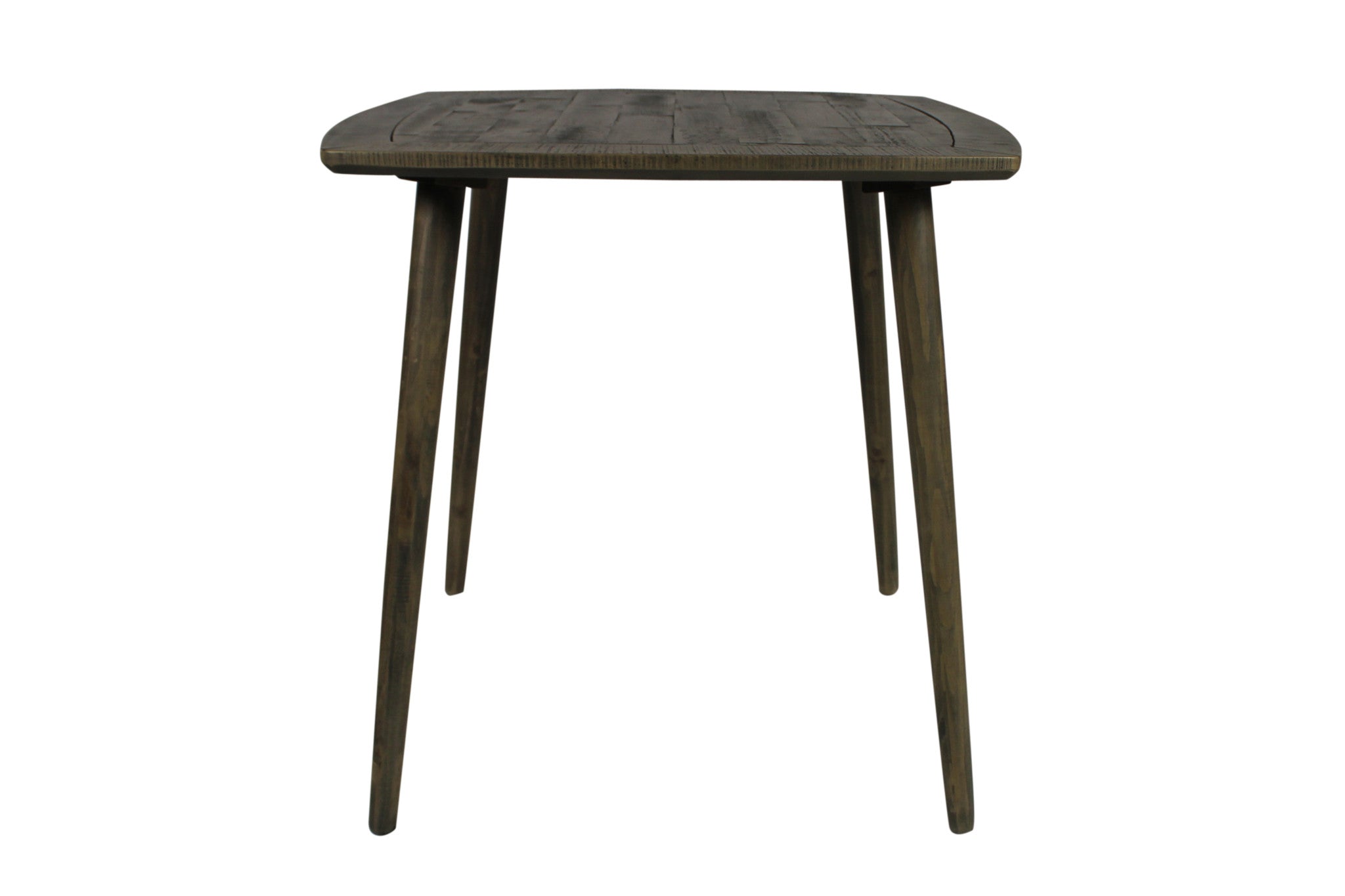 36" Brown Square Solid Wood Dining Table - Homeroots - Flyclothing LLC