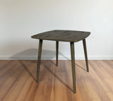 36" Brown Square Solid Wood Dining Table - Homeroots - Flyclothing LLC