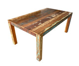 72" Brown Solid Wood Dining Table - Homeroots - Flyclothing LLC