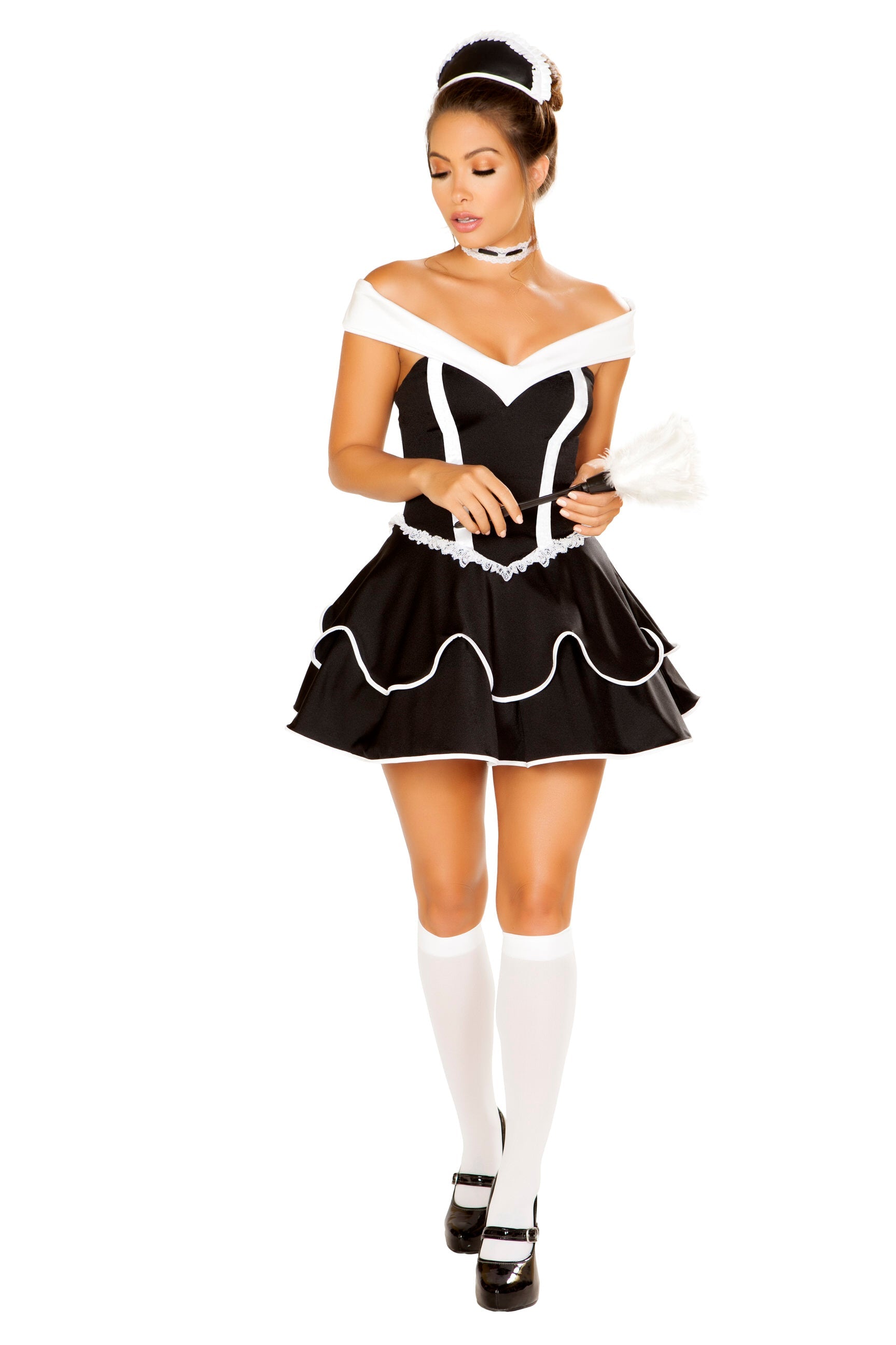 Roma Costume 4pc Sexy Chamber Maid Costume 4886 - Roma Costume - Flyclothing LLC